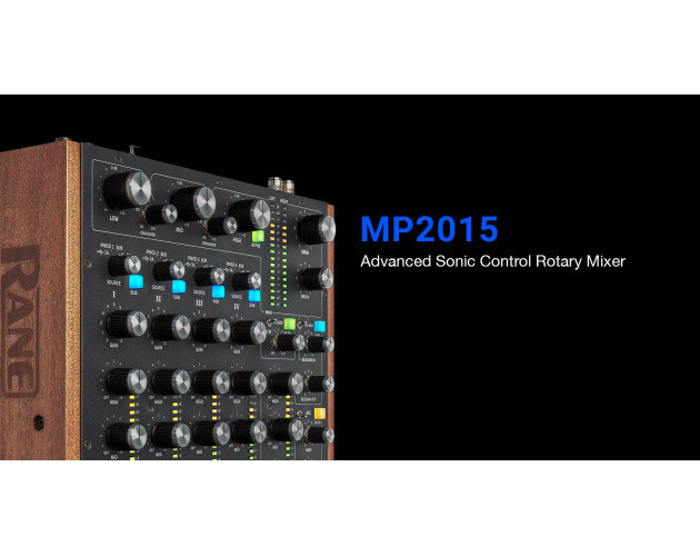 Rane Mp location rotary mixer RANE MP2015 - table de mixage professionnelle