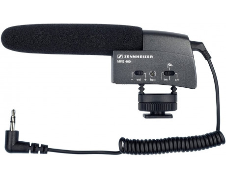 location micro canon sennheiser MKE 400 pour appareil photo