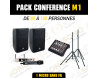 location Pack conférence M1 - 1 Micro HF