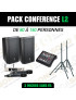 location Pack conférence L2 - 2 Micros HF