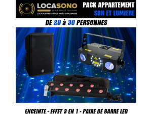 location pack son et lumière appartement