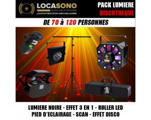 location pack lumiere discotheque