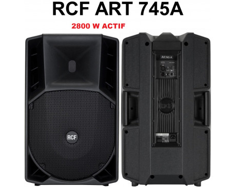 location enceinte de sono RCF ART 745A