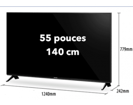 location écran plat led 55 pouces