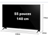 location écran LED 55 pouces 139cm