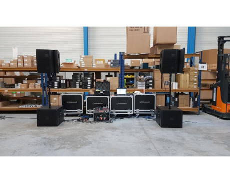 location line array