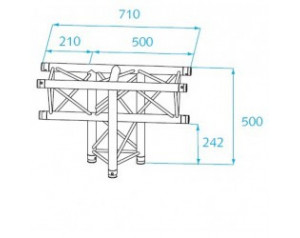 ALT290 "T" Angle double...