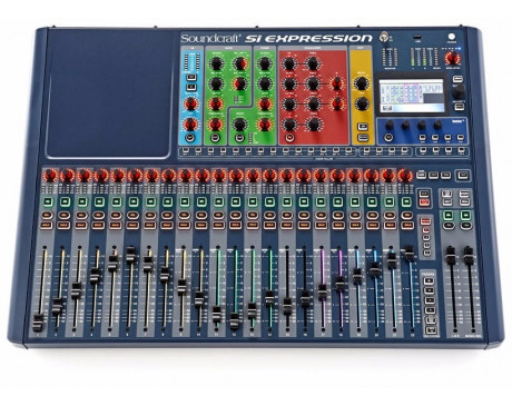 location console de mixage numérique soundcraft si expression2