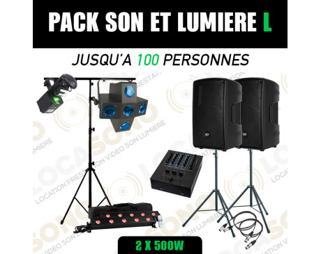 Location lumières pour soirée | Livraison offerte !