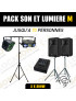 location Pack Son et Lumière M - de 30 à 70 personnes