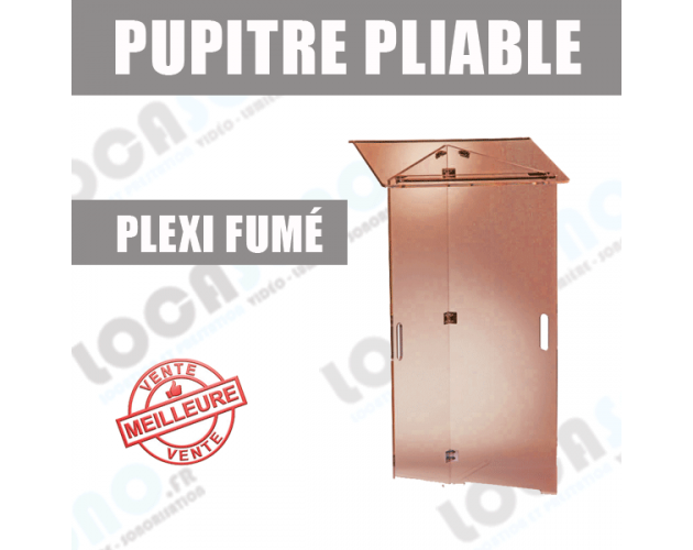 PUPITRE PLEXIGLAS SUR PIED