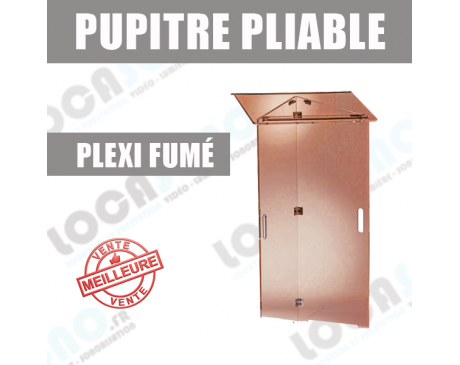 location pupitre pliable plexgilas