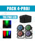 location PACK DECO 4 PAR projecteur LED