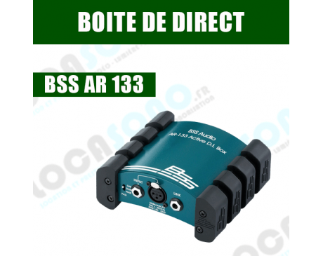 location boite de direct BSS AR133 - DI BOX