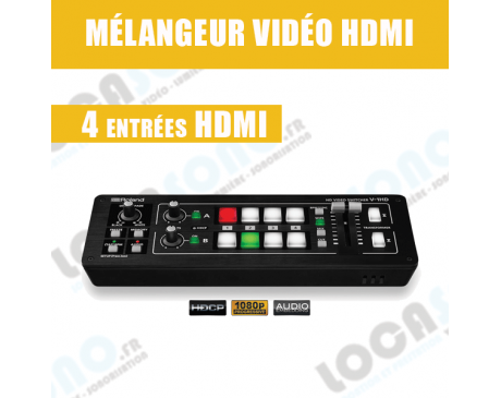 location mixeur VIDEO Roland V-1hd - 4 entrées HDMI