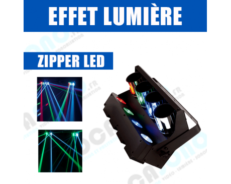 Location ZIPPER ADJ - jeux de lumière LED à tambour