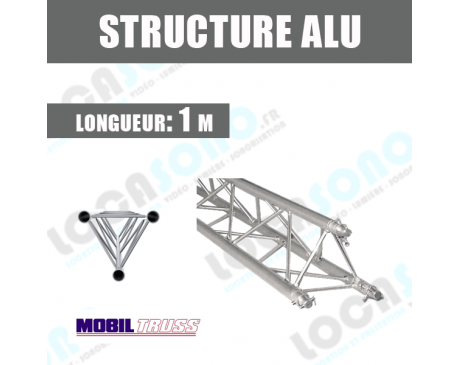 location structure aluminium triangulaire