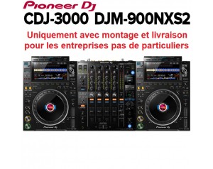 location régie CDJ 3000 +...