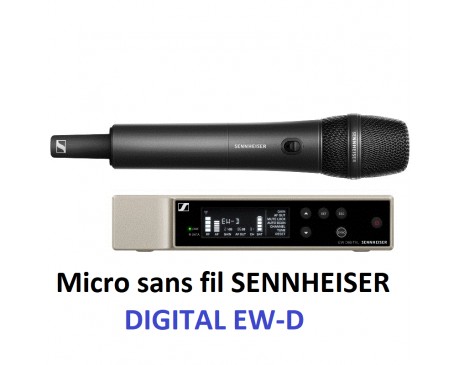 location micro sans fil digital sennheiser ew-d