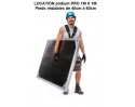 location podium 1m x 1m PARIS