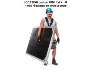location podium 1m x 1m PARIS