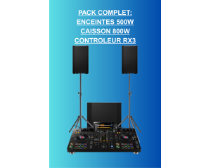 location pack son + pioneer rx3