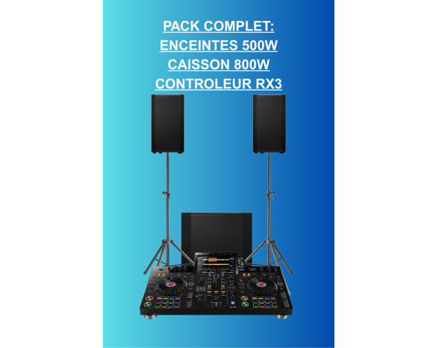 location pack son + pioneer rx3