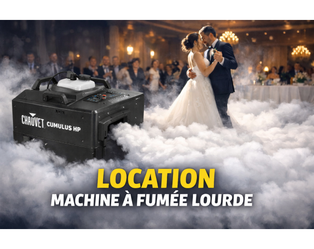 location machine à  fumée lourde