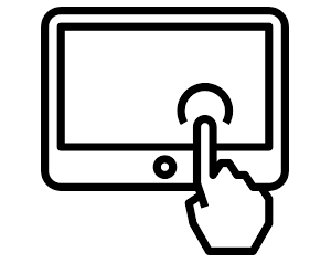 location écran 55'' tactile