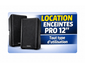 location qsc k12.2 paris