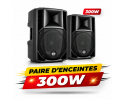 location enceintes sono 300w paris