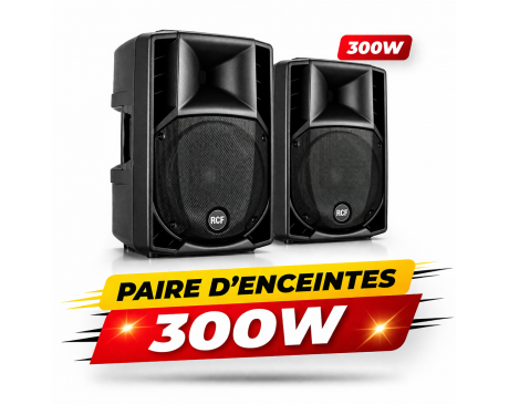 location enceintes sono 300w paris