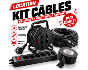 location kit câbles