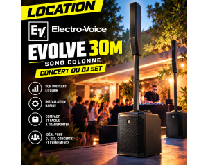 location EVOLVE 30M sono...