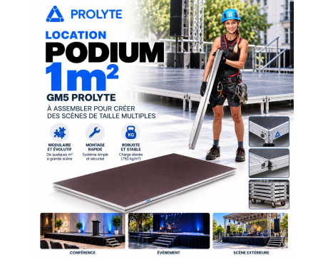 location podium paris