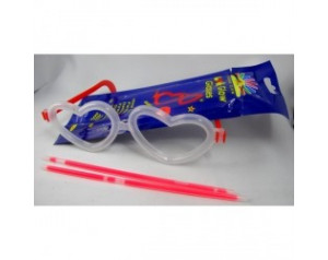 lunettes pour pailles fluo
